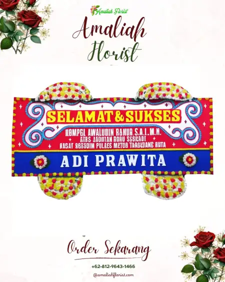 Papan Bunga Ucapan Selamat Sematu Jaya